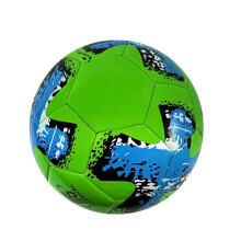 PU Soccer Ball Size 5 Outdoor Training Ball With Soft PVC Cover For Smooth Handling Green