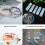 Κιτ κατασκευής κοσμημάτων DIY, καλούπια μπρελόκ για κολιέ, κρεμαστό κόσμημα, 5