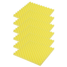 Acoustic Panels for Wall Sound Treatment, Sound Proof Padding High Density Material Sound Absorption and Noise Reduction Foam Tiles for Studio Home Of