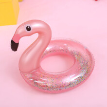 Pool Lounger Water Toy, Flamingo Pool Float Generously Sized Durable PVC Material, Inflatable Swimming Pool Raft for Fun, Easy Inflate, Thick Durable