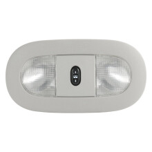 LED Overhead Console Dome Map Light for F450 F550 2008-2010 Roof Reading Lamp 8C3Z-25519A70-AA Gray