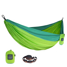 Komfortable, ergonomisch geformte, tragbare Hängematte, ultraleichter Rucksackbegleiter, atmungsaktives, hochwertiges Nylongewebe, ideal für