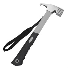 Hammer Horseshoe Hammer Claw Hammer MultiFunctional Nail Hammer For Camping Tent Canopy Grey SheepHorn Handle