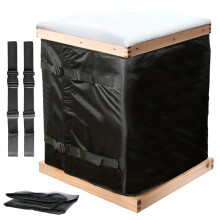 Winter Bee Hive Wrap 600D Oxford Cloth Windproof Coldproof Bee Box Protective Cover Beekeeping Winter