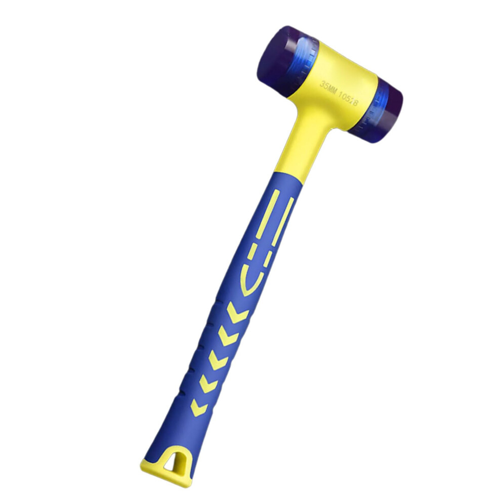 Double Head Rubber Hammer With Coated Grip For Electricians And Home Use Carrying 9412369369611
