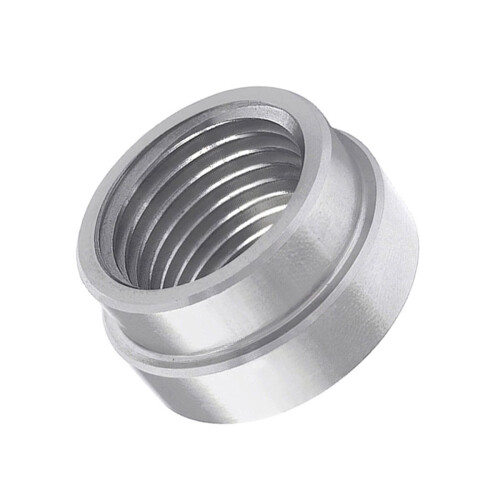 10 Pcs M18x1.5 O2 Oxygen Sensor Weld on Bung Plug Stepped Nut Cap Kit for Sensor Oxygen Sensor 2
