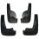 4Pcs Car Mudguards Mudflaps Splash Guards Mud Flaps with Screws for FX35 2004-2008 1
