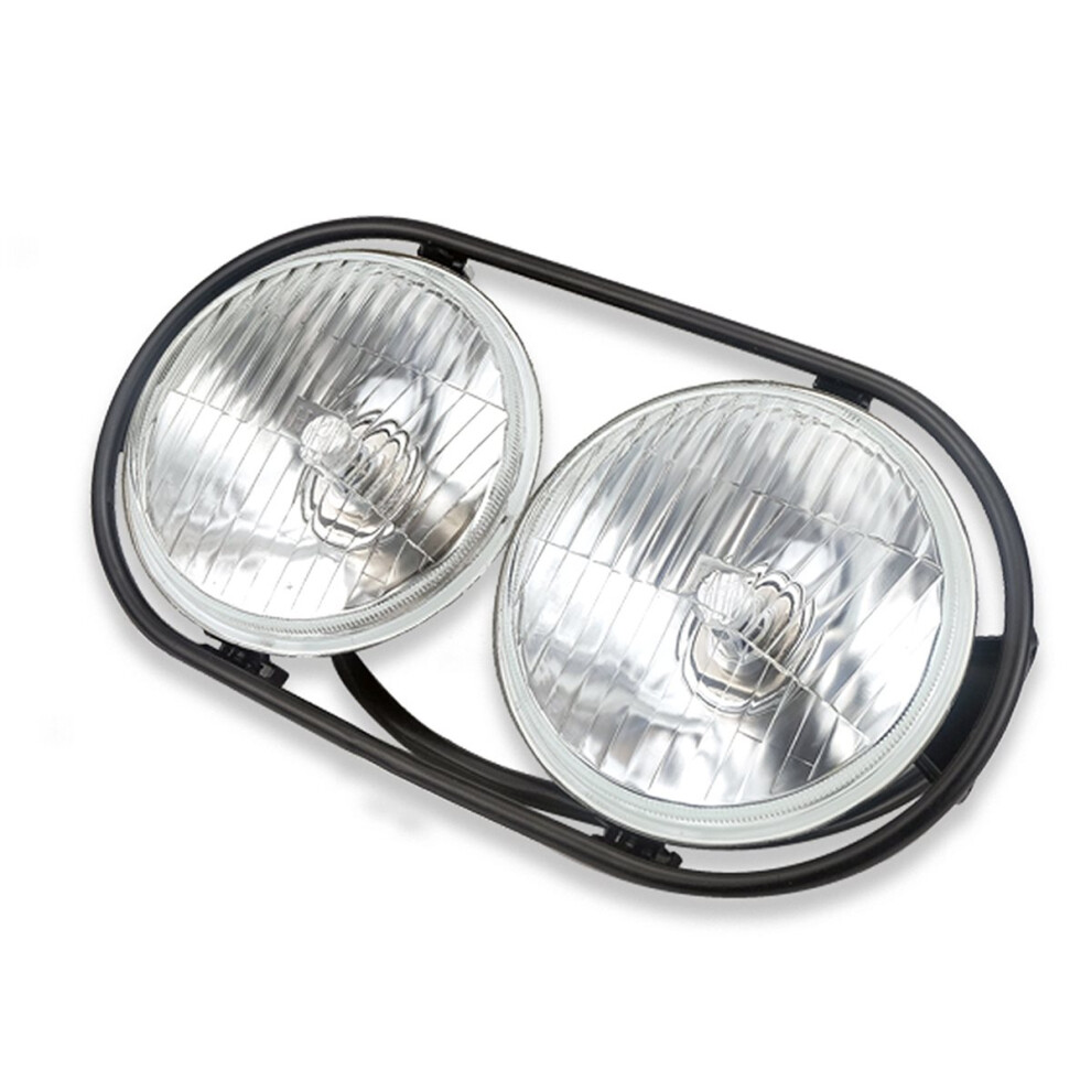 Motorcycle Spotlight Led Dual Round Headlight High And Low Beam For Ruckus Scooter 4854166034357