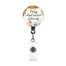 Heavy Duty Badge Holder with Belt Clip Retractable ABS-Number 4