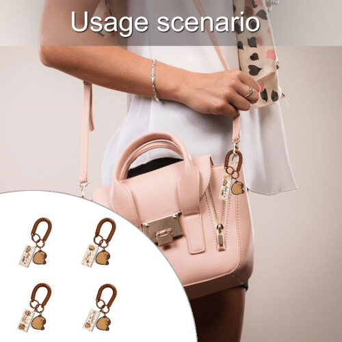 Creative Car Keychain Cartoon Capybara Keyring Pendant Bag-4 2