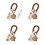 Creative Car Keychain Cartoon Capybara Keyring Pendant Bag-4 4