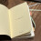 Leather Notebook 100Pages Ribbon Bookmarks For Student Adult 5