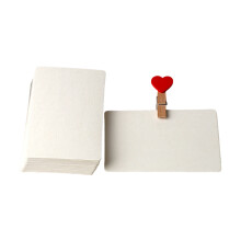 20Sheets Unlined Drawing Paper Cards 2.24x3.54Inch Note-23