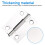 Metal Silver Hinges, Customizable Tension Control Effortless Installation Foldable Butt Hinge for Heavy Doors, Long Hinge Life and Secure Reliability 3