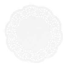 (As show, One size) 20Pcs Disposable Cake Pastry Flower Base Paper Oil-Absorbing Paper Baking Tool for Bakery6.5in