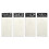 4 Pcs Flowers Stencils Scrapbook Stencils-Penumbra dream 2