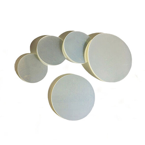 100Pieces Clear PET Laminating Sheets Badge Protective-32mm 1