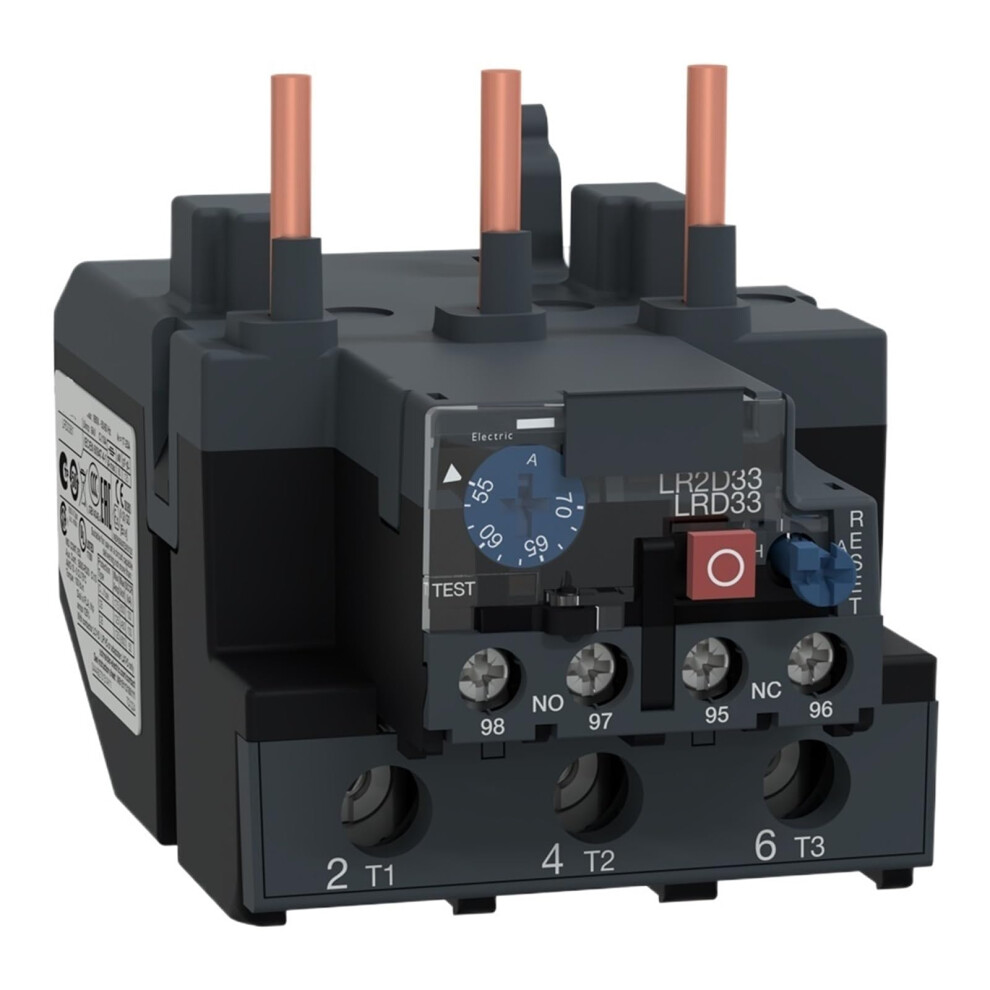 Lrd3361c 5570A Thermal Overload Relay With Adjustable Motor Protection And Quick Reset 9412369370174