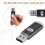 256 MB USB 2.0 Flash U disk black 4