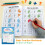 Fraction Operation Exercise Book with 32 Page Coloring Paper-1 3