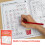 Fraction Operation Exercise Book with 32 Page Coloring Paper-1 2