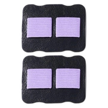 2Pcs Adhesive Pen Clip Organiser For Tablet Notebook-Purple