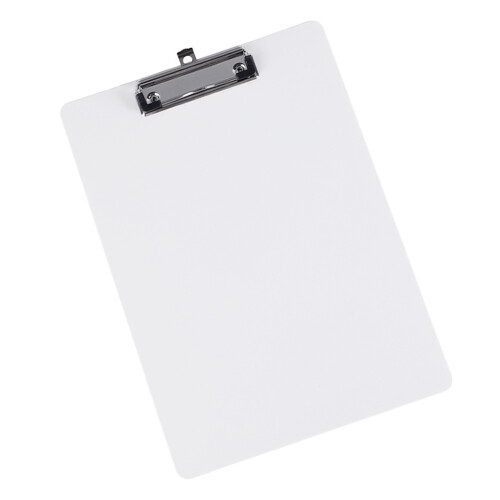 Clipboard Document Organizers Light Weight 12x8.6Inch-White