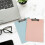 Clipboard Document Organizers Light Weight 12x8.6Inch-White 6