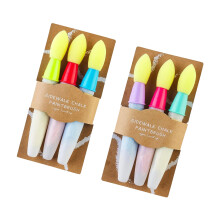 6 Pcs Kids Art Brushes Set Sidewalk Chalk Paint Brush For Indoor