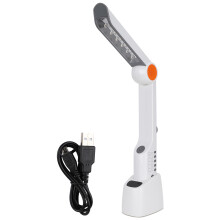 Compact Solar-Powered Led Lamp, Emergency Light With Waterproof Structure For Travel