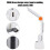 Compact Solar-Powered Led Lamp, Emergency Light With Waterproof Structure For Travel 7