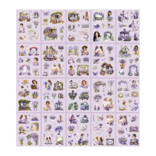 Girl Character Theme Sticker Reward Sticker Luggage-Natsushima