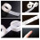 1000Pcs Clear Double Side Dots Sticker Double Side Glues-White 5