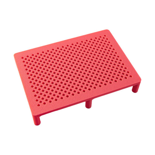 Clay Earring Hole Fixing Station Lamp Support Rack for-Red
