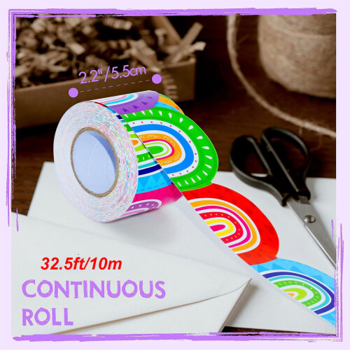 10m Decorative Border Sticker Bulletin Board Border Colorful 2