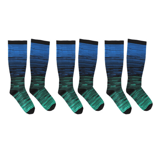 Wide Calf Plus Size Compression Socks 4XL Support Stockings, Knee High 2