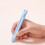 2Pcs Sliding Retractable Pencil Erasers with 4 Refills Push Pull 5