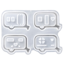 Practical Silicone Mould for Crafting Bus Panel Night Lights