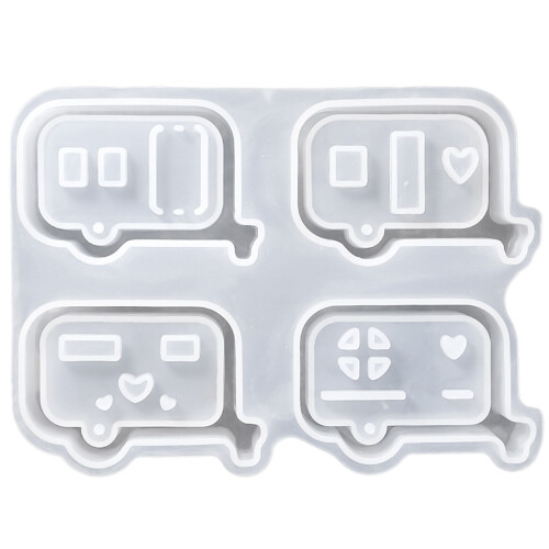 Practical Silicone Mould for Crafting Bus Panel Night Lights