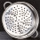 Stainless Steel Steaming Rack with Handle Steamer-24cm with ear 6