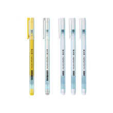 1 Set Gold Silver White Gel Pen 1.0mm Gel Ink Pen-4