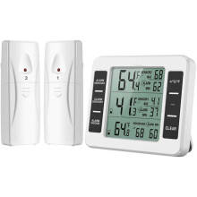 Kühlschrankthermometer, einfach zu installierendes digitales Gefrierschrankthermometer mit mehreren Installationsmöglichkeiten