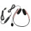 Fone de ouvido HD para comunicação de voz com arco retrátil e microfone giratório, compatível com Skype, Webinars e Call Center. 5
