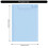 Vertical Standing up Writing Board Foldable Acrylic-Green 4