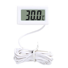 Thermometer für Inkubatoren mit externem Sensor, wasserdichtes Digitalthermometer mit Echtzeit-Temperaturüberwachung, digitales LCD-Thermometer mit