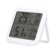 Raumklimamonitor, digitales Hygrometer für Schlafzimmer und Küche, aufzeichnender Hygrothermograph mit Speicherfunktion, tragbarer Thermograph für