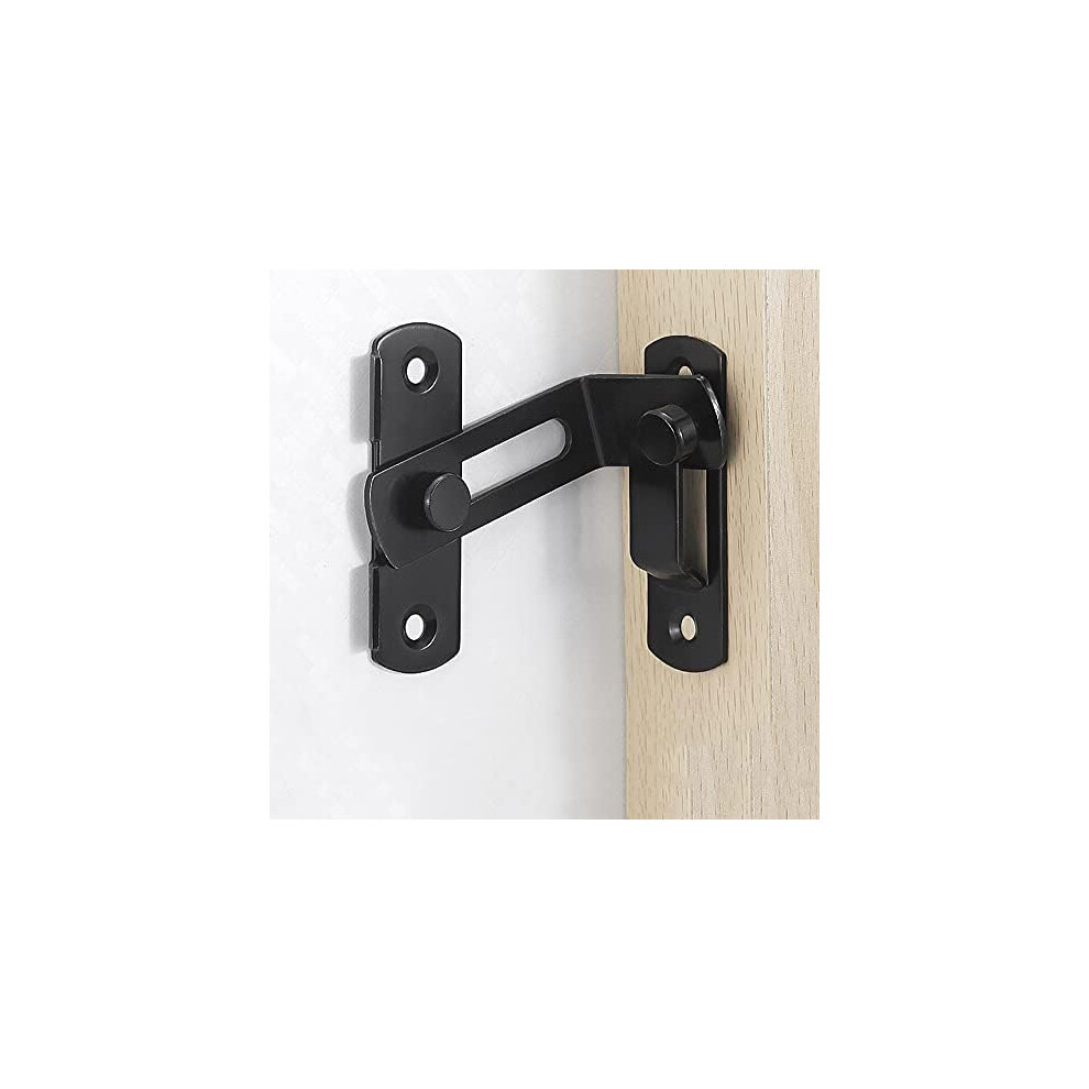 Secure Sliding Door Lock, 90 Degree Barn Door Lock Ensures Right Angle Locking For Enhanced Security On Interior Doors, Furniture & More 9198585152489