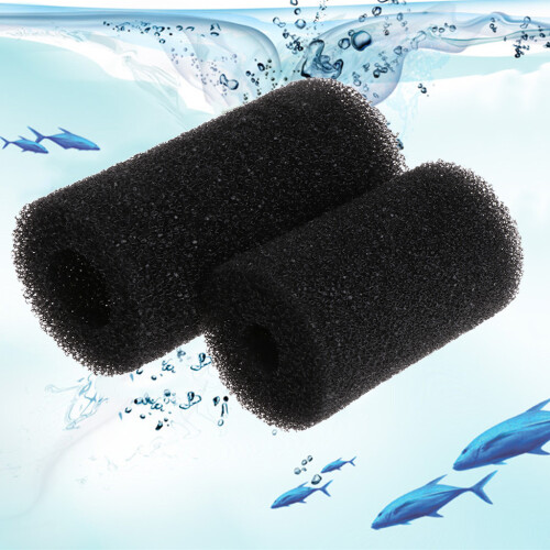 5pcs Pre-Filter Foam Sponge Roll Black Sponge Aquariums-S 2