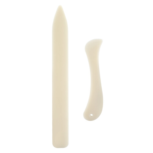 Pointed Tip Bone Folder for Precision Work, Wide End Creasing Tool with Traditional Design, Essential Tool for Crafters Using High Quality Material fo 1