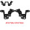 Car Front Rear Hinge for Compass 2007-2016 Side Door Hinge Brackets FR=RR:0511571AH 2